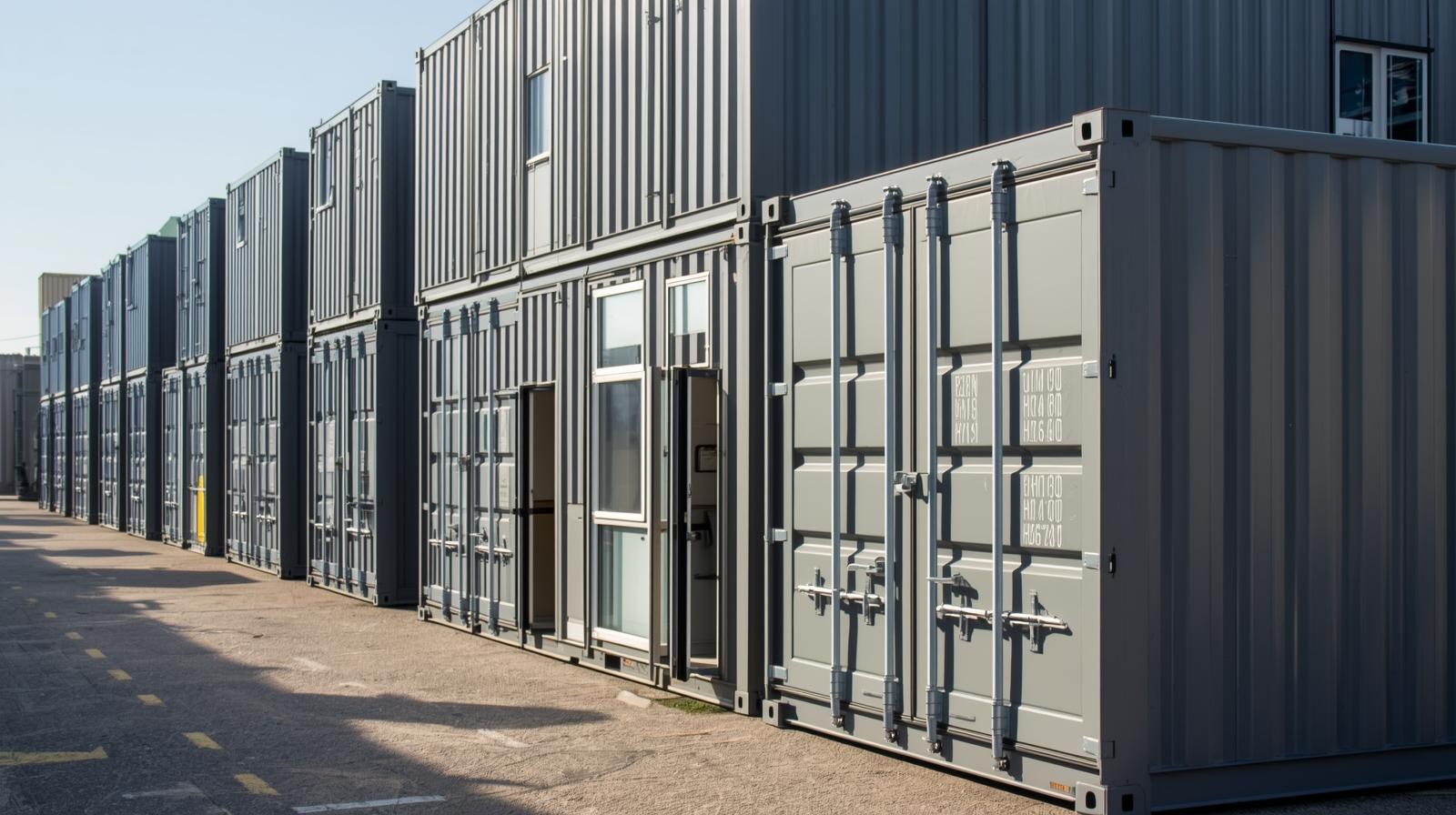 Оснащение контейнерного пункта аренды: хранение, безопасность, доступ, фото