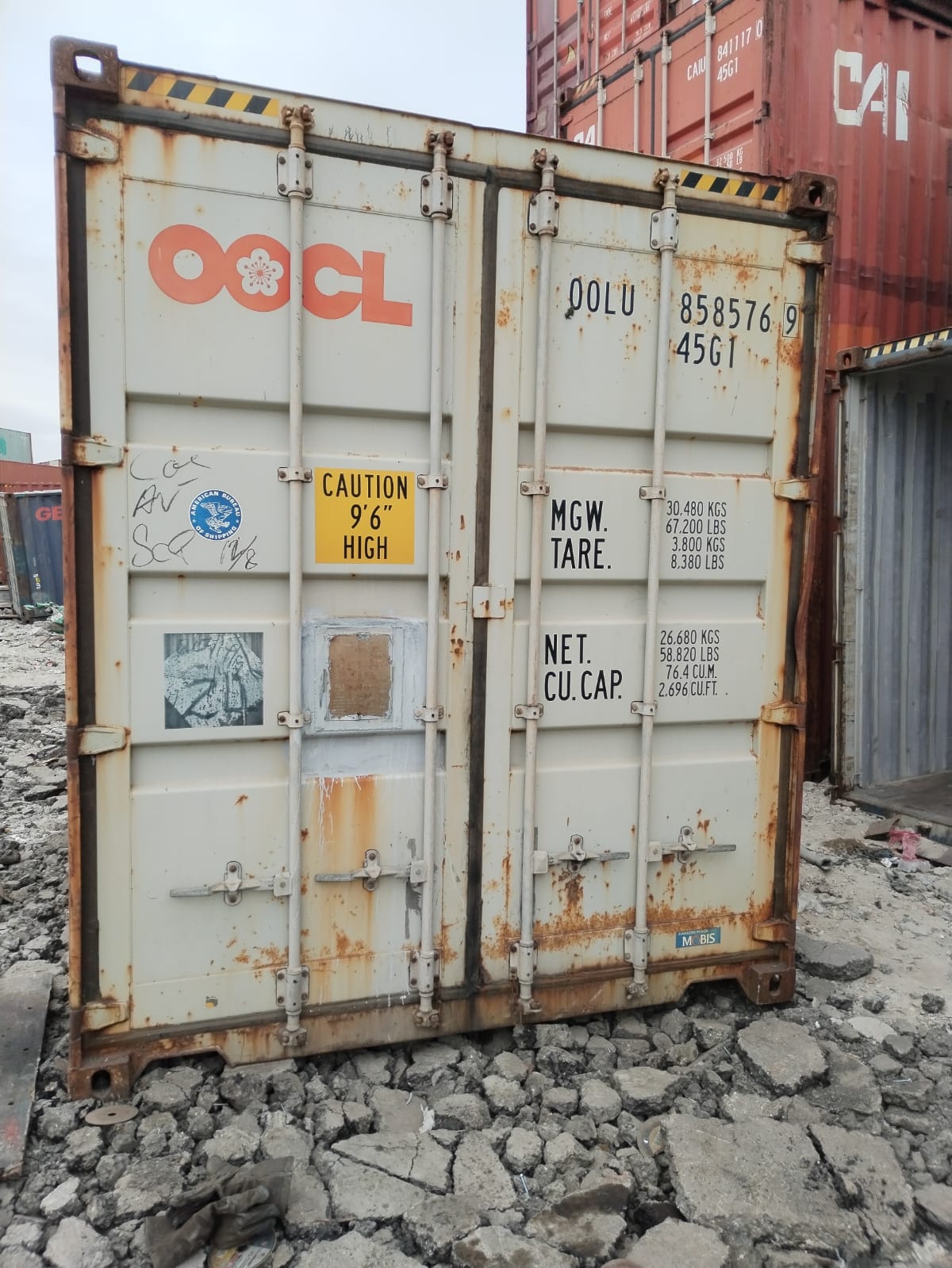 Контейнер 20 футов