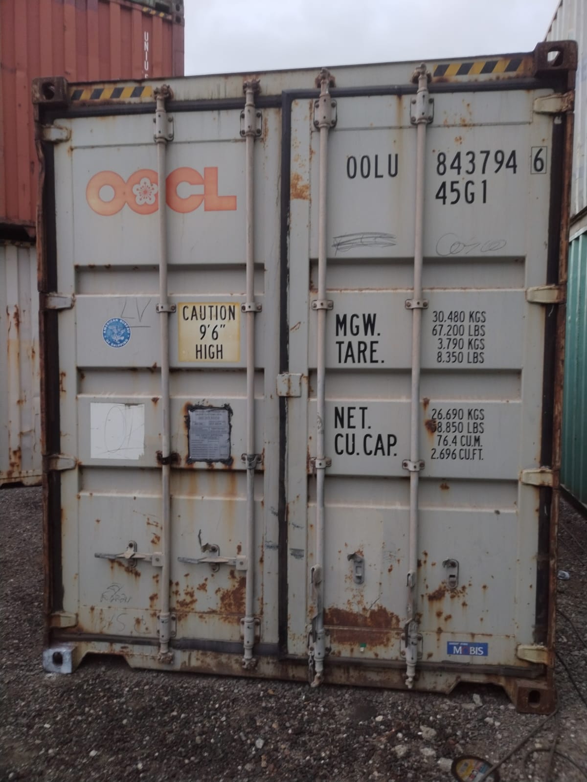 Контейнер 20 футов