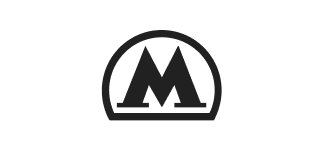Лого Mosmetro, темное