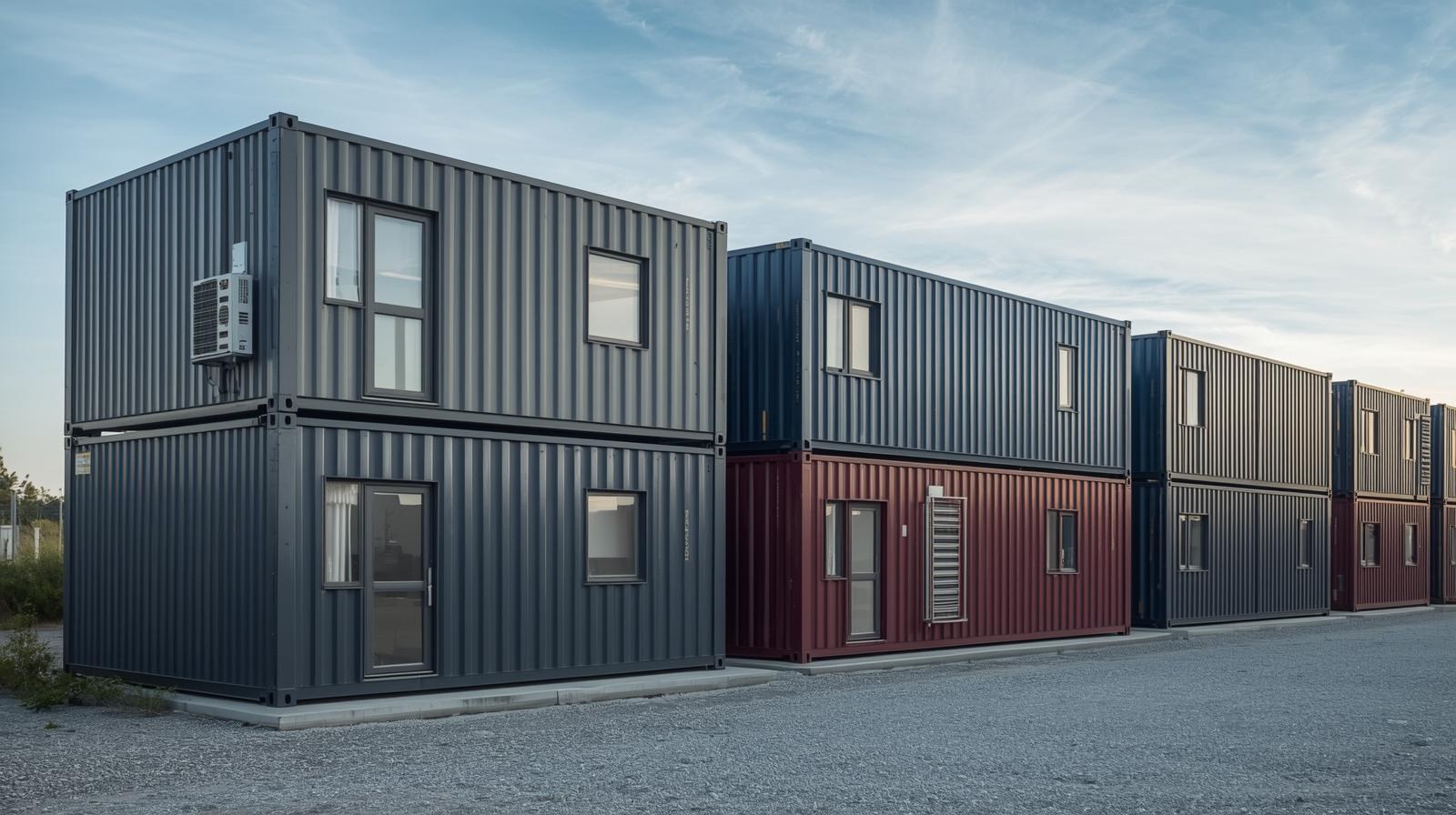 Контейнерные пункты аренды: функциональные зоны и компоновка, фото